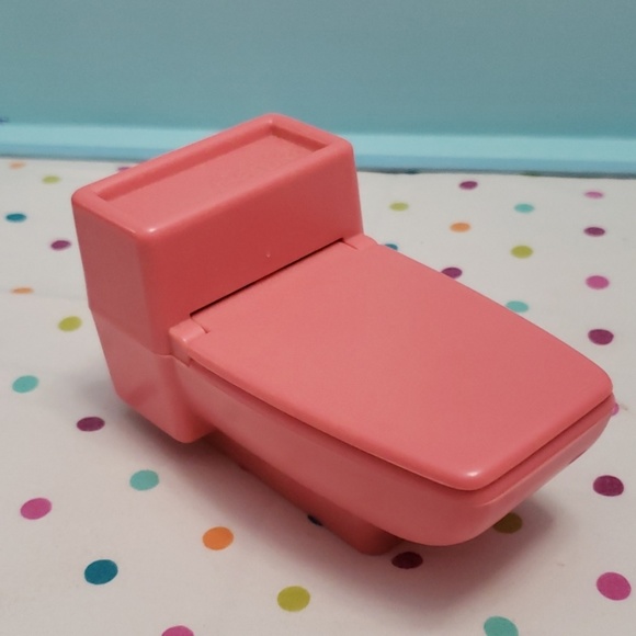 barbie toilet